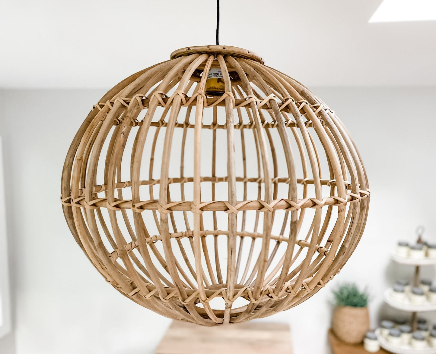 Vera Wicker Pendant (In-Store Pickup Only)