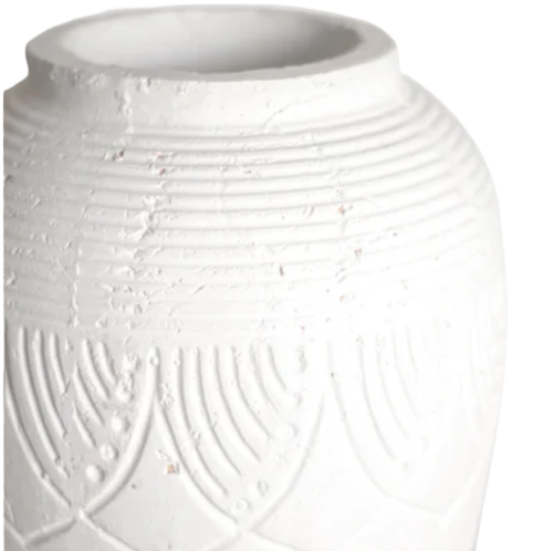 Kano White Vase