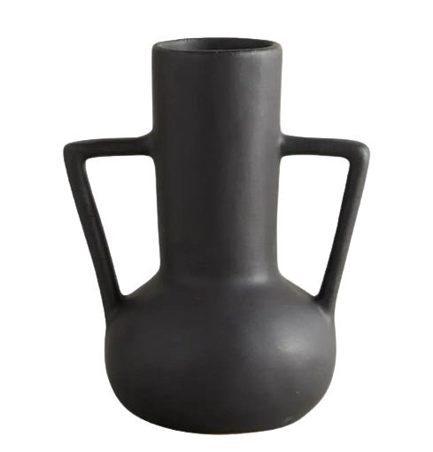 Alana Black Vase